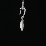 Boucles d'oreilles Fleur de Nacre – Argent 925 Rhodié