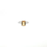 Bague Citrine naturelle – Création unique EVALA