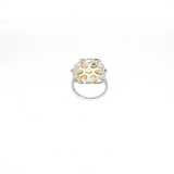 Bague Fleur en Citrines naturelles – Création unique EVALA