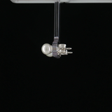 Boucles d’oreilles en perles d’eau douce 6 mm – Argent 925
