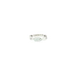 Bague en argent 925 et oxydes de zirconium – Motifs géométriques
