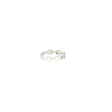 Bague en argent 925 et oxydes de zirconium – Motifs géométriques
