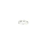 Bague en argent 925 et oxydes de zirconium – Motifs géométriques