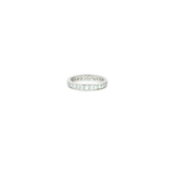 Bague Éternité – Argent 925 et oxydes de zirconium – Taille 55