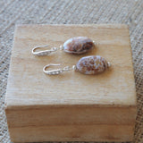 Boucle d’oreilles agate