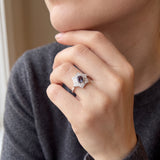 Bague Iolite naturelle – Création unique EVALA
