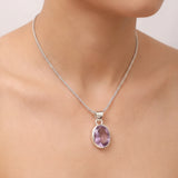 Collier Aura Violette en améthyste