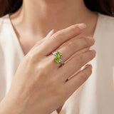 Bague Véridia en péridot