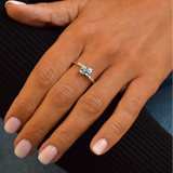 Bague Topaze Céleste Duo