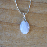 Pendentif calcédoine AA