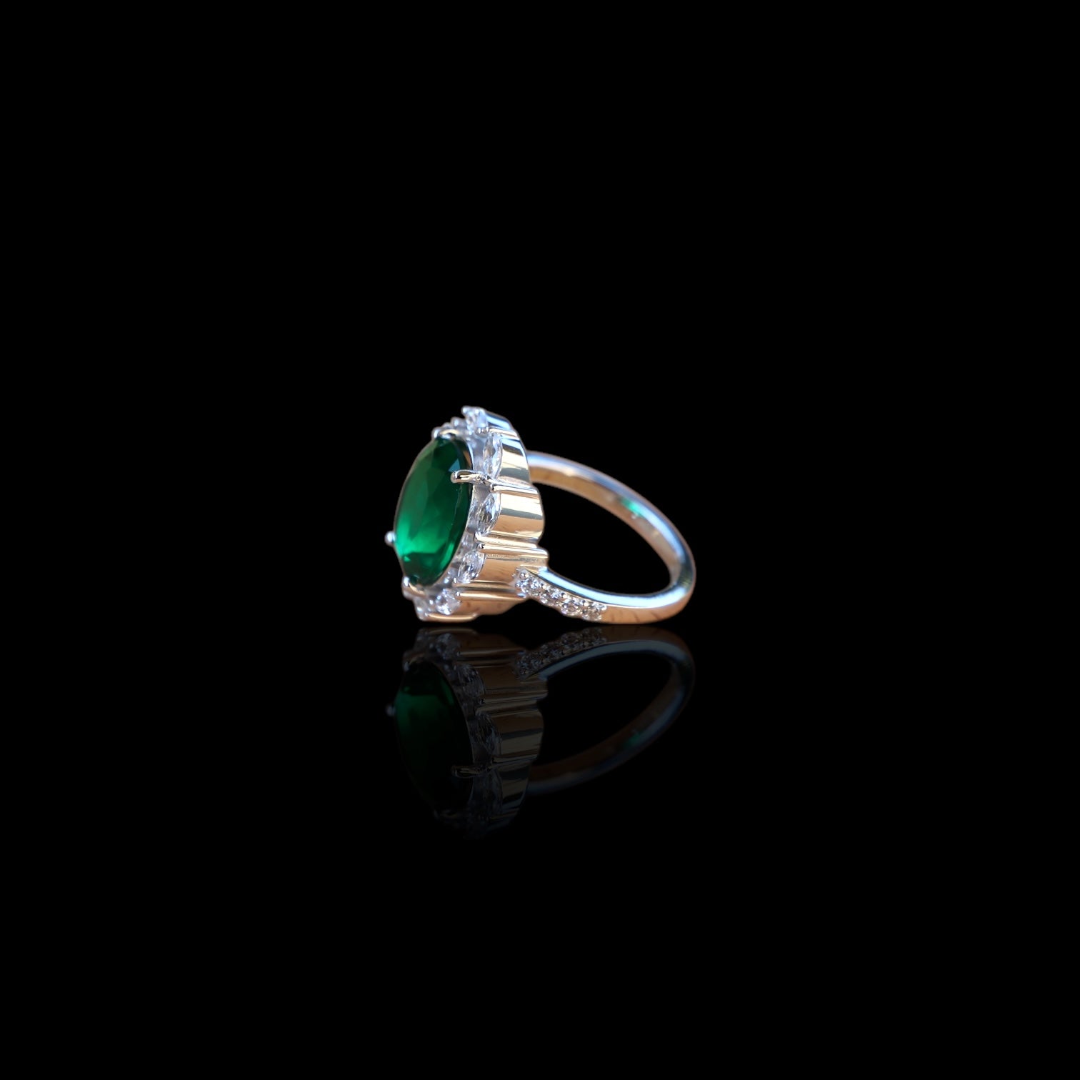 Bague Verde Lumina bague semblable emeraude