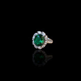 Bague Verde Lumina bague semblable emeraude