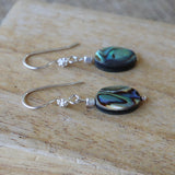 Boucles d’oreilles en ormeaux