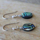 Boucles d’oreilles en ormeaux