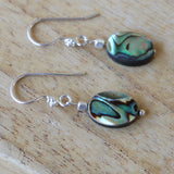 Boucles d’oreilles en ormeaux