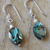 Boucles d’oreilles en ormeaux