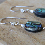 Boucles d’oreilles en ormeaux