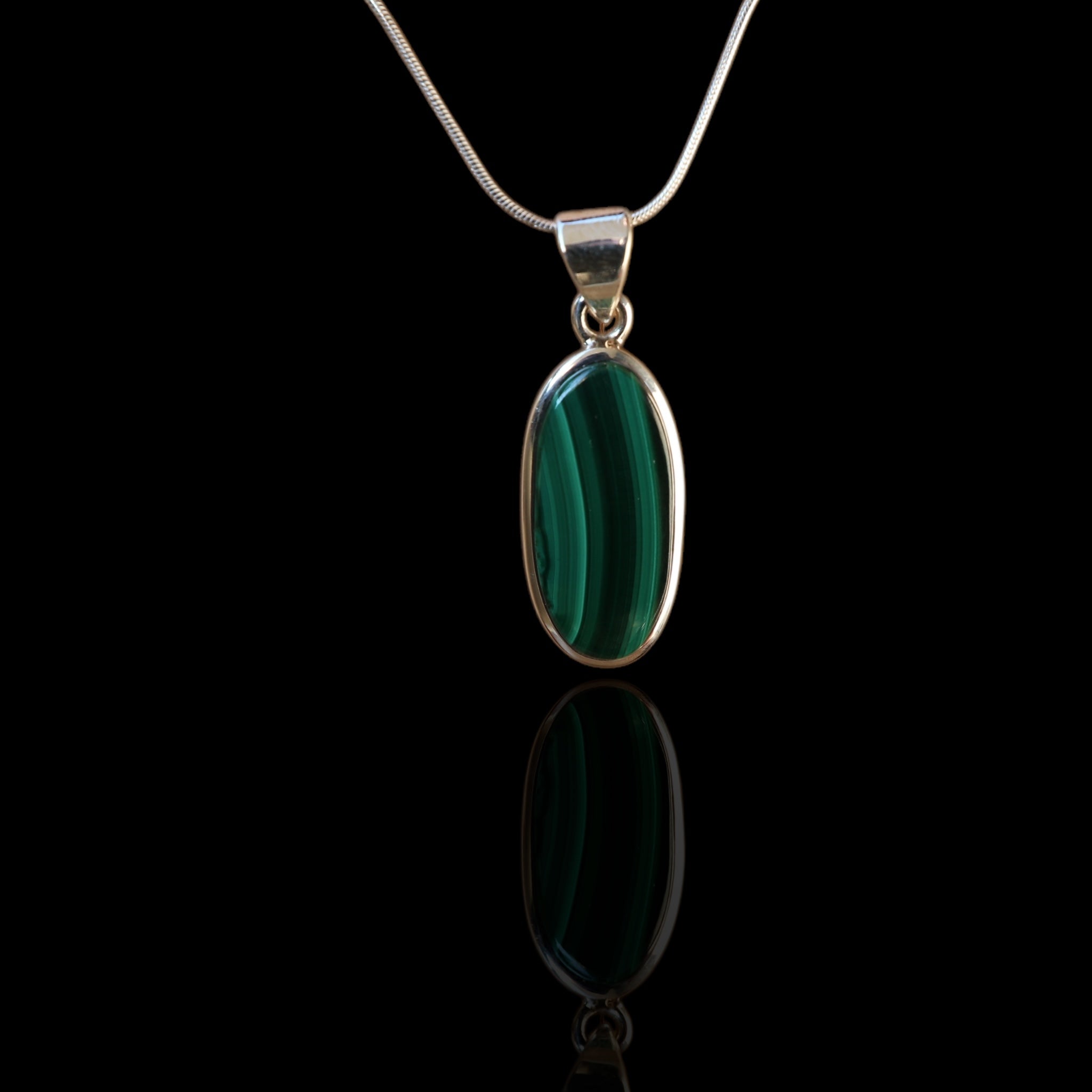 Pendentif Malachite