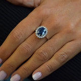 Bague saphir Mystère Bleu