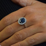 Bague saphir Mystère Bleu