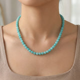 Collier de pierres Amazonéa