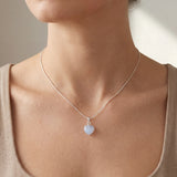 Collier Cœur Lumineux – Douceur & Apaisement