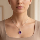 Collier Améthyste – Élégance & Sérénité