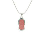 Collier “Douceur Rosée” – Rhodochrosite AAA