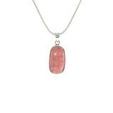Collier “Douceur Rosée” – Rhodochrosite AAA