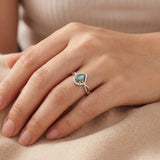 Bague Néréa en labradorite