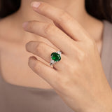 Bague Impérial verte