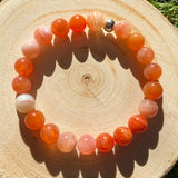 Bracelet en agate du Botswana