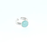 Bague "Bili" amazonite