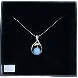 Collier " aigue marine "