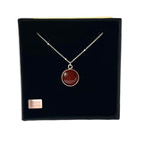 Pendentif " Carla cornaline"