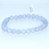 Bracelet " calcédoine lacé "