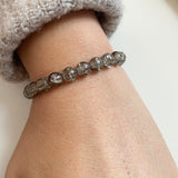 Bracelet Perle fumée