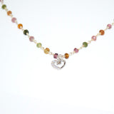 Collier " Tourma coeur"