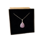 Collier en lépidolite