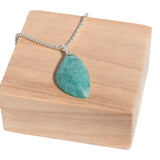 Collier " Amazonite pointe"