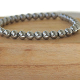 Bracelet Hématite argenté