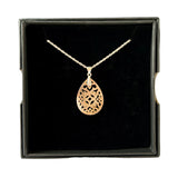 Collier nacre sculpté