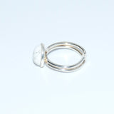 Bague howlite " Bili "