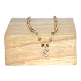 Collier " Tourma coeur"