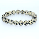Bracelet jaspe dalmatien