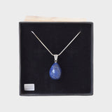 Copie de Pendentif " goutte sodalite  "