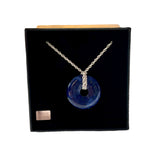 Collier lapis lazuli mystère bleu