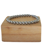 Bracelet Hématite argenté
