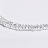 Collier " classe" cristal de roche