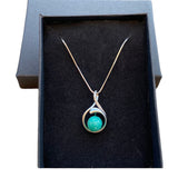 Pendentif "amazonite"